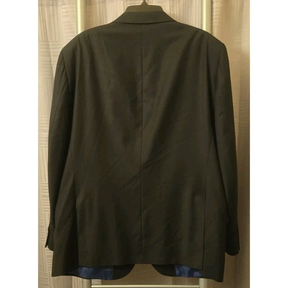 Billy London UK‎ Men's 46R Black Suit Sports Jacket Blazer